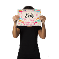 Cartel A4 (297mm x 210 mm)